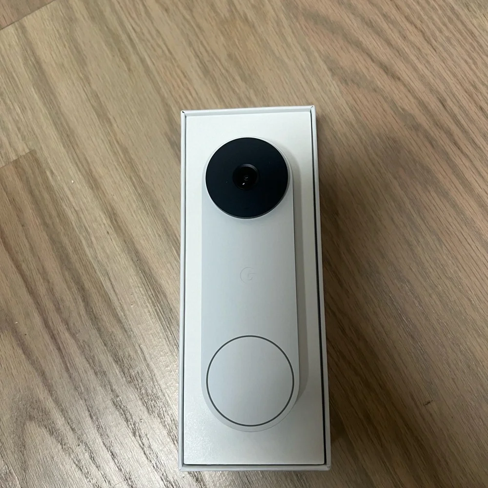 NEW Google Nest Doorbell - (Wired, 2nd Gen) - Wired Video Doorbell Camera Snow